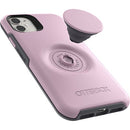 OtterBox Symmetry Otter + Pop Mauveolous - Pink [V] - كفر حماية عالية - اوتربوكس - مع مسكة بوب سوكت دائرية