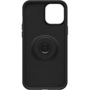 Otterbox Otter+Pop Symmetry Case - Black - كفر حماية عالية مع مسكة دائرية بوب سوكت - اوتربوكس