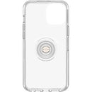 Otterbox Otter+Pop Symmetry Clear Case - Clear - كفر حماية عالية مع مسكة دائرية بوب سوكت - اوتربوكس - شفاف