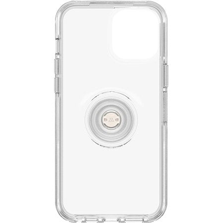 Otterbox Otter+Pop Symmetry Clear Case - Clear - كفر حماية عالية مع مسكة دائرية بوب سوكت - اوتربوكس - شفاف