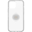 Otterbox Otter+Pop Symmetry Clear Case - Clear - كفر حماية عالية مع مسكة دائرية بوب سوكت - اوتربوكس - شفاف