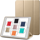 KAKU Leather Case with Pencil Slot for iPad - Gold - كفر ايباد - ستاند - مع مكان للقلم
