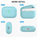 Ahastyle Silicone Case With Strap - Apple AirPods Pro 2/3 - Mint Green - كفر حماية مع ستراب - سماعة ابل ايربودز برو3/2