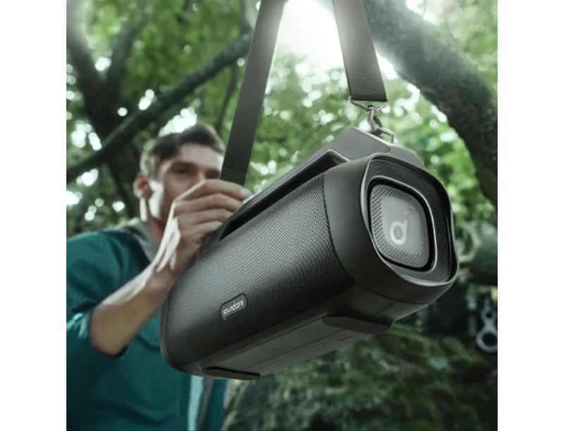 Anker Soundcore Motion Boom Plus -Black - سماعة سبيكر متنقلة - انكر - ضد الماء - كفالة 18 شهر