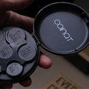 Coinat Aluminum Wallet - Silver - سلفر - كوينات محفظة القطع النقدية