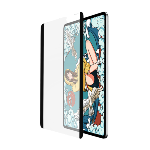 Wiwu Removable Magnetic Screen Protector for - iPad - حماية شاشة - شفافة - لجميع اطراف جهاز الايباد