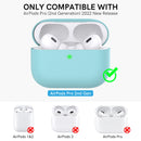 Ahastyle Silicone Case With Strap - Apple AirPods Pro 2/3 - Mint Green - كفر حماية مع ستراب - سماعة ابل ايربودز برو3/2