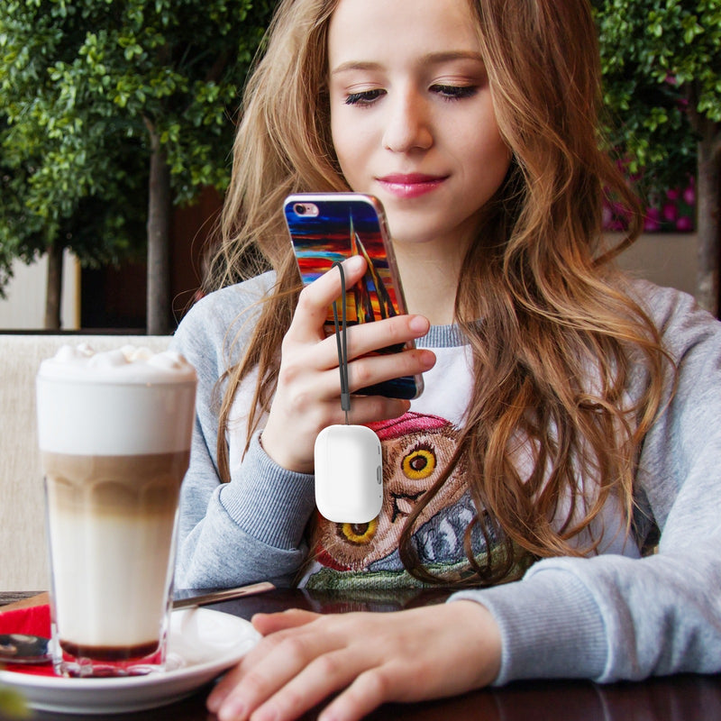 Ahastyle Silicone Case With Strap - Apple AirPods Pro 2/3 - White - كفر حماية مع ستراب - سماعة ابل ايربودز برو 3/2