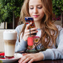 Ahastyle Silicone Case With Strap - Apple AirPods Pro 2/3 - Red - كفر حماية مع ستراب - سماعة ابل ايربودز برو 3/2