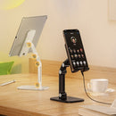 Yesido C104 Foldable Aluminum Adjustable Mobiles and iPad Stand - ستاند مكتبي - عالي الجودة - متعدد الاوضاع - لجميع انواع الاجهزة