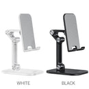hoco Double Folding Desktop Stand [4.7"-13"] [PH34] - White [H]- ستاند مكتبي - هوكو - لجميع انواع الاجهزة