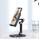 Yesido C104 Foldable Aluminum Adjustable Mobiles and iPad Stand - ستاند مكتبي - عالي الجودة - متعدد الاوضاع - لجميع انواع الاجهزة