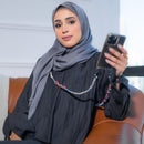 Happy-Nes - Trendy Standard Size Phone Straps - Aqua Girl Strap - With or Without Case - خيط علاقة - صناعة يدوية تركية - يمكنكم اختيار مع كفر او بدون كفر فقط خيط علاقة