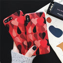 Red Love Heart Case