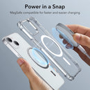 ESR Air Armor with HaloLock Ring Clear MagSafe Case iPhone 14/14 Plus/14 Pro/14 Pro Max [V] - كفر حماية - ضد الصدمات - إي إس آر - ماق سيف