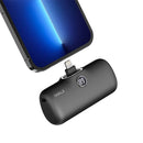 iWalk Link Me Plus Pocket Battery 4800 mAh for iPhone - Black [A]- بطارية متنقلة - مع شاحن ايفون - كفالة 24 شهر