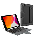 Nillkin Bumper Case with Keyboard For Apple iPad  Arabic - Black - كفر ايباد + كيبورد - لوحة مفاتيح عربي / انجليزي + مكان للقلم