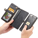 CaseMe Q1 Wallet - كفر محفظة وبطاقات وميدالية