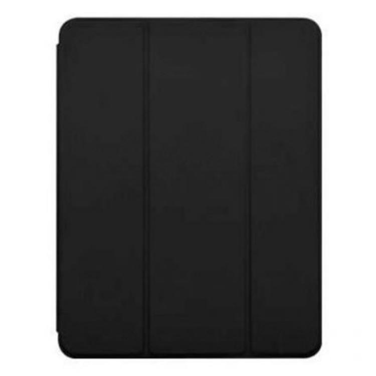 KAKU Leather Case with Pencil Slot for iPad - Black - كفر ايباد -ستاند - مع مكان للقلم
