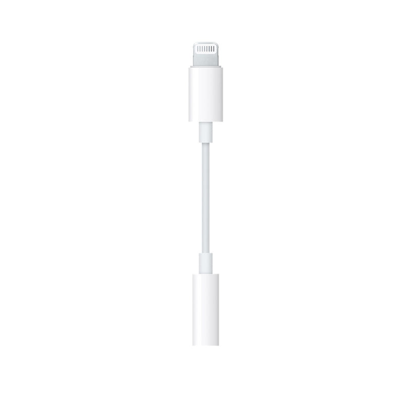 Apple Lightning to 3.5mm Headphone Jack Adapter - وصلة ابل من الايفون الى منفذ السماعة - كفالة 12 شهر