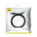 Baseus HDMI Cable 4K HD  - كيبل تلفزيون - متوفر بطول 1 متر\2\3\5\8 متر