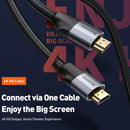 Baseus HDMI Cable 4K HD  - كيبل تلفزيون - متوفر بطول 1 متر\2\3\5\8 متر